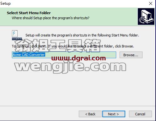 CAD格式版本转换器Acme CAD Converter2020中文版(高版本转低版本)安装教程