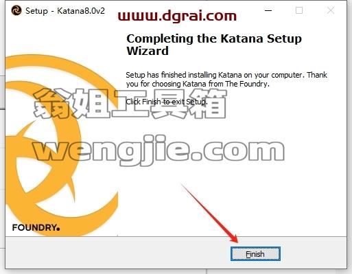 The Foundry Katana安装教程步骤