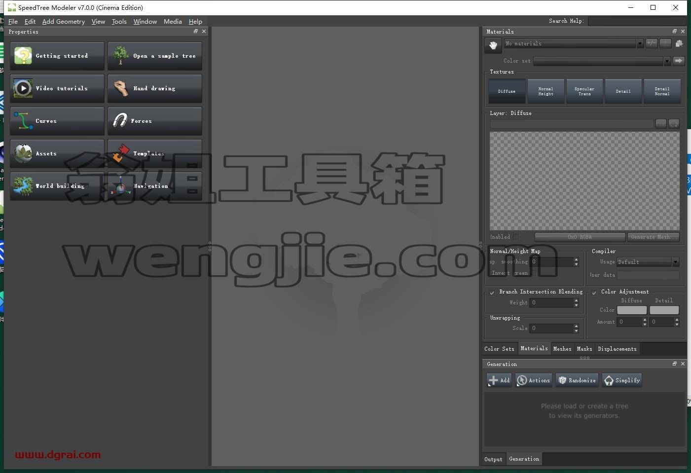 Speedtree Cinema 7.0英文版下载与安装教程