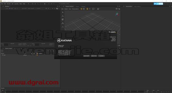 The Foundry Katana 3.1v1【3D渲染工具】安装教程