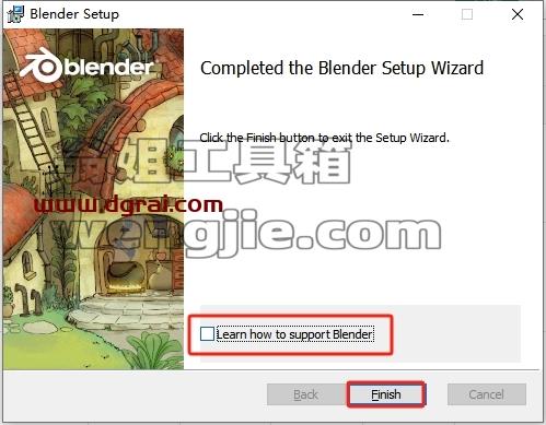 Blender安装教程步骤