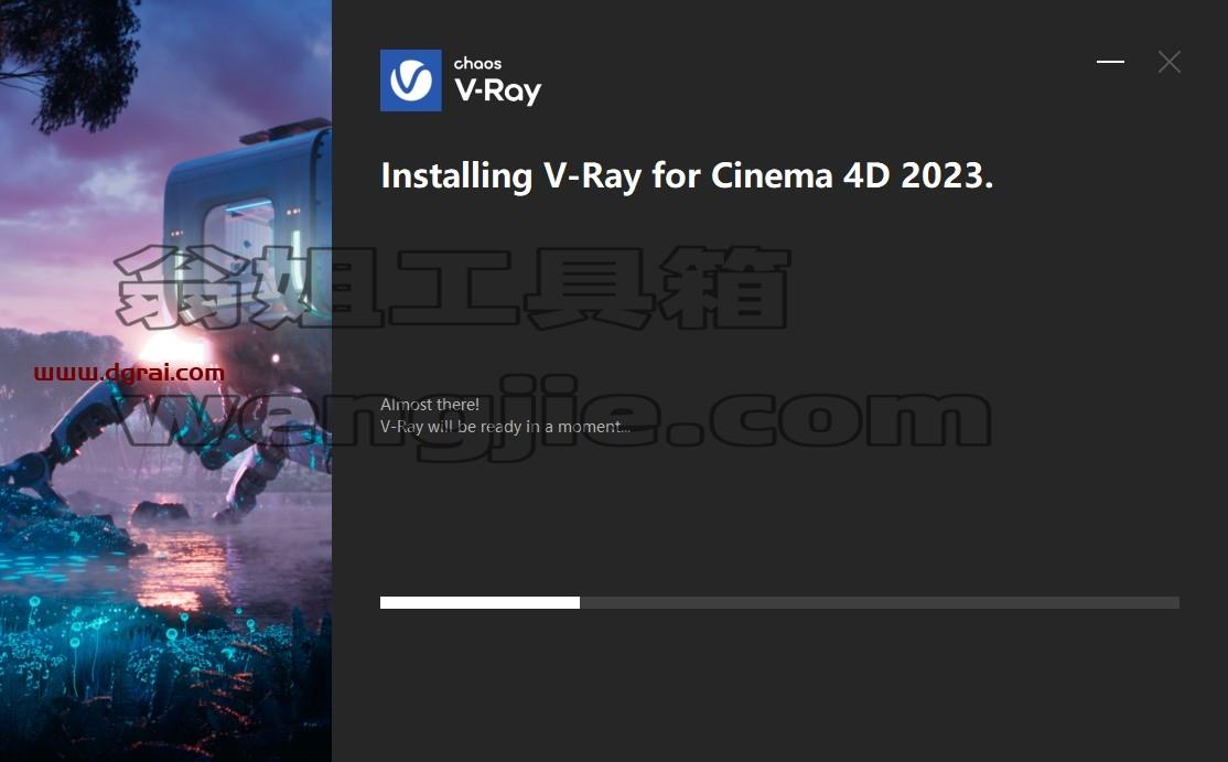 【C4D Vray渲染器】 VRay 6.00.01 for Cinema 4D R21/R22/R23/S24/R25/R26/2023英文版安装教程