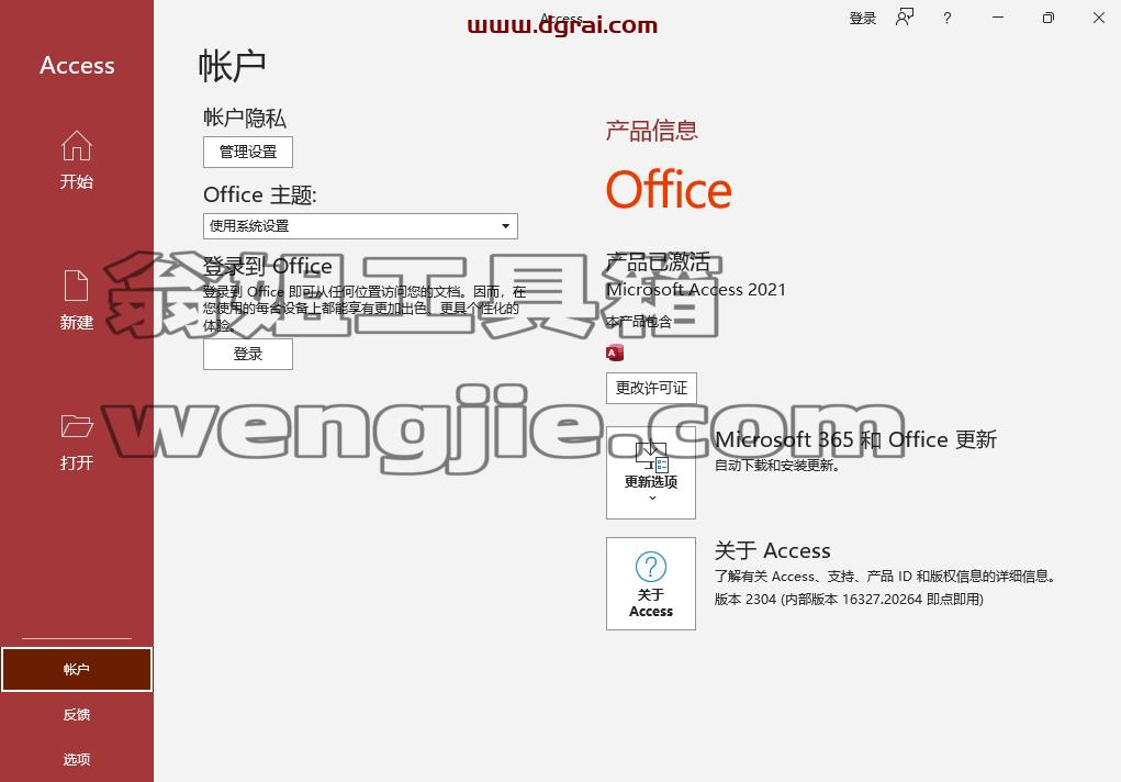 Access 2021官方安装包镜像下载与安装教程（可离线安装）