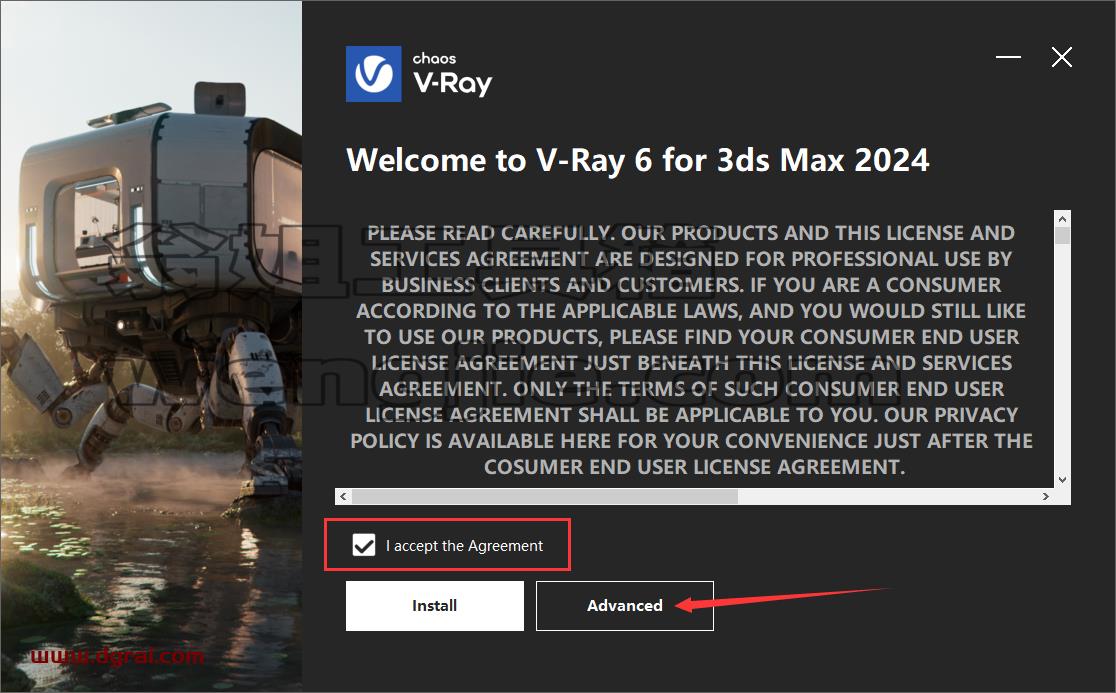 VRay 6.10.06 for 3dmax【支持2019-2024】下载与安装教程
