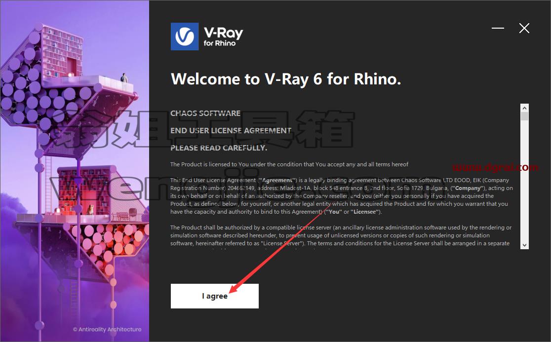 VRay 6.00.01 for Rhino 6-8【犀牛VR插件附安装教程】英文版下载