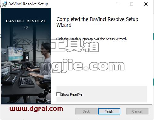 DaVinci Resolve达芬奇 17.4.4安装教程