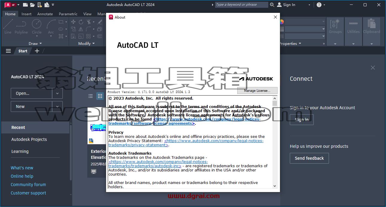 AutoCAD LT 2024.1.3官方版下载与安装教程