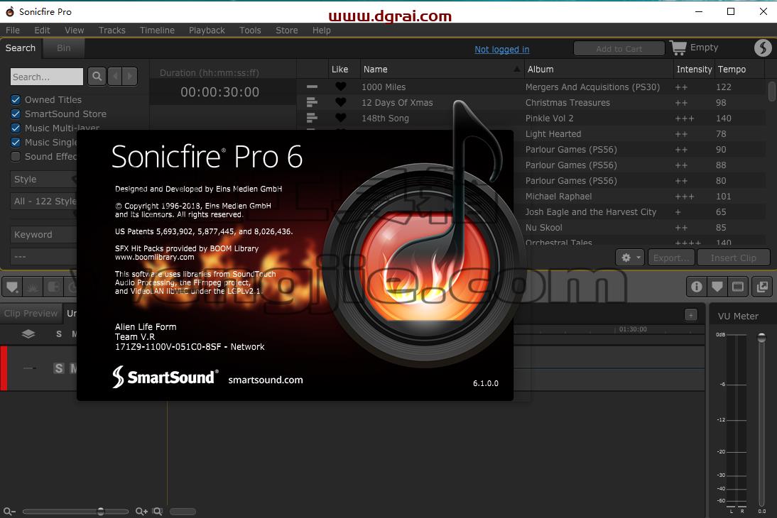 sonicfire pro V6.1【视频配乐软件】安装教程