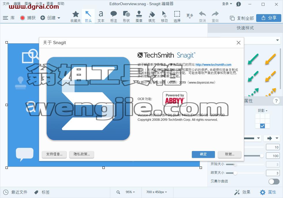 Snagit 2020【附安装教程】汉化版下载