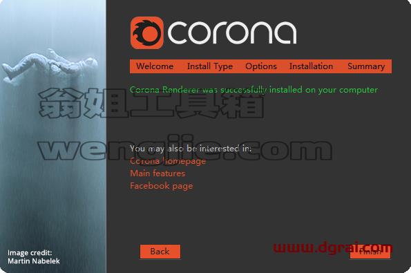 Corona Renderer 4.3【CR渲染器4.3】 for Cinema 4D R14 – R21安装教程