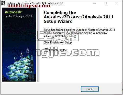 Autodesk Ecotect Analysis 2011【光照分析系统】繁体中文版安装教程