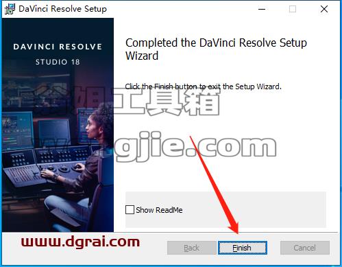 DaVinci Resolve达芬奇 v18.1安装教程