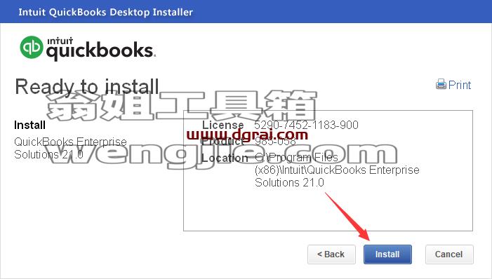 QuickBooks 2021v21.0R4【财务管理软件】安装教程