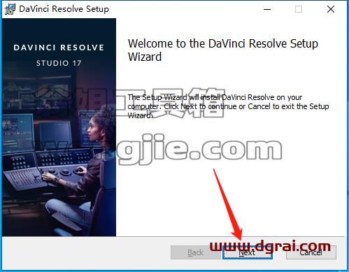 DaVinci Resolve达芬奇 17.4.6安装教程