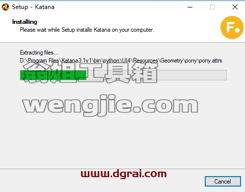 The Foundry Katana 3.1v1【3D渲染工具】安装教程
