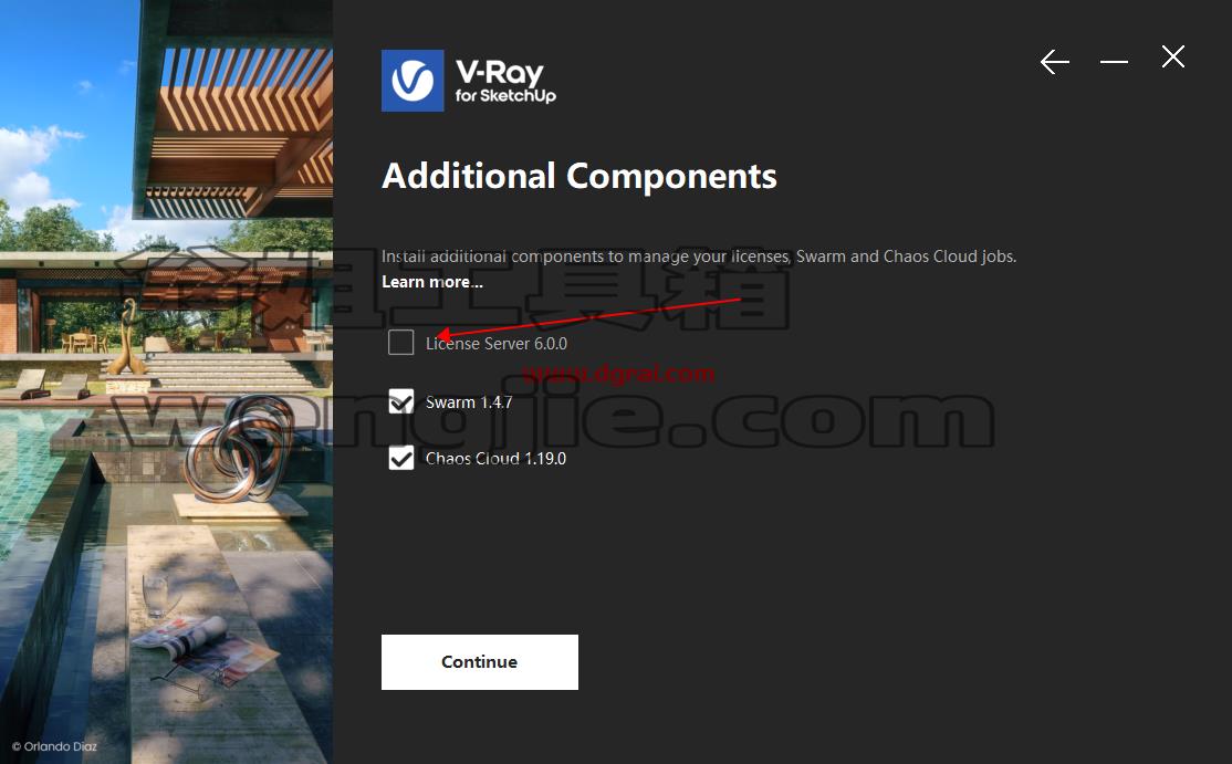 VRay 6.00 for sketchup 2019-2022【草图大师VRay渲染器】汉化版安装教程