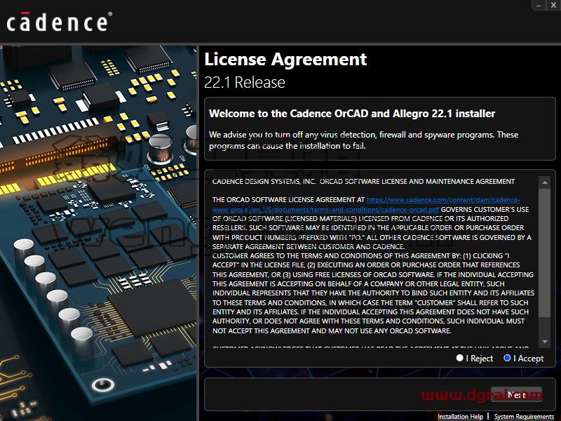 Cadence SPB Allegro and OrCAD 2022 v22.10下载与安装教程