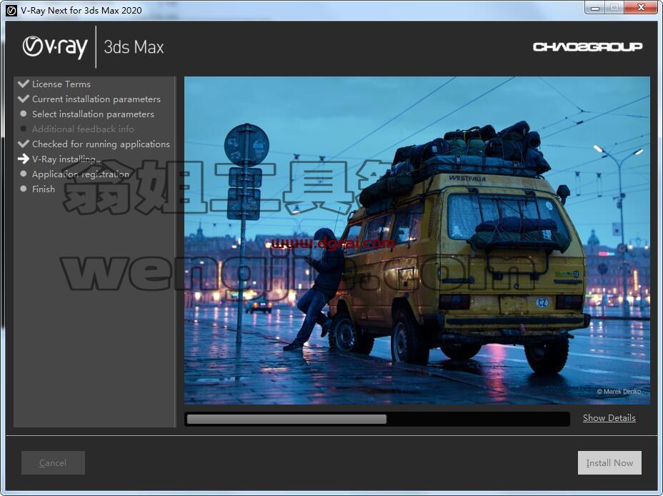 VRay4.2【VR4.2渲染器】Next for 3dmax2020安装教程