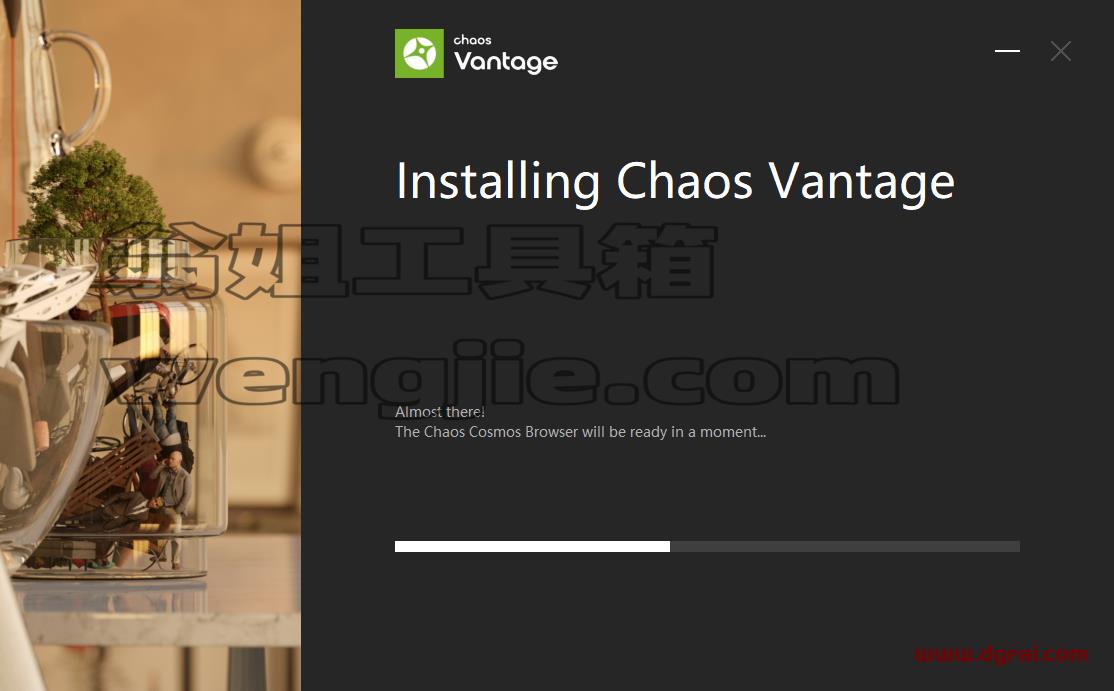Chaos Vantage v1.8.2【实时光线追踪渲染软件】安装教程
