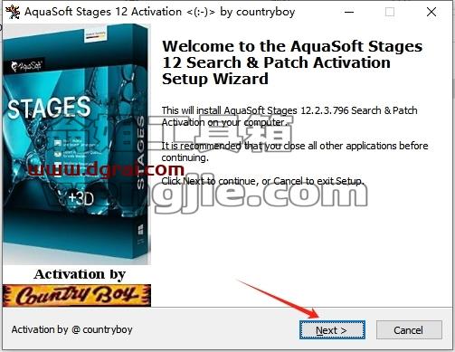 AquaSoft Stages安装教程步骤