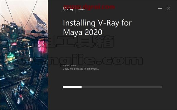 VRay5.1 Next for Maya2018/2019/2020/2022 安装教程