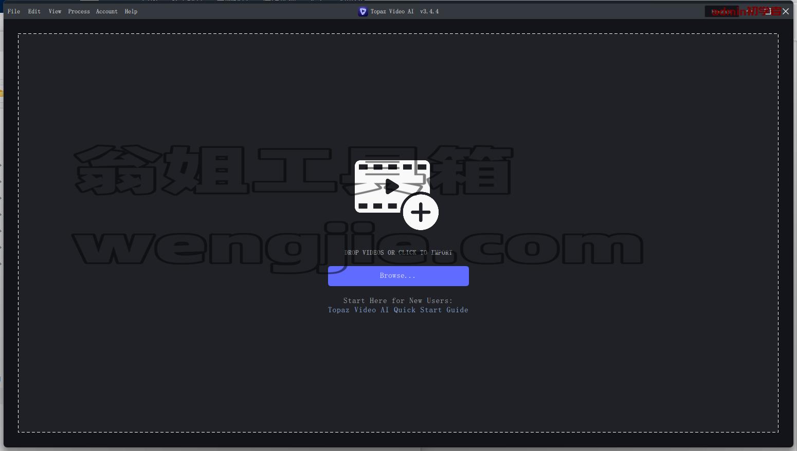 Topaz Video AI-v3.4.4英文绿色便携版下载与安装教程