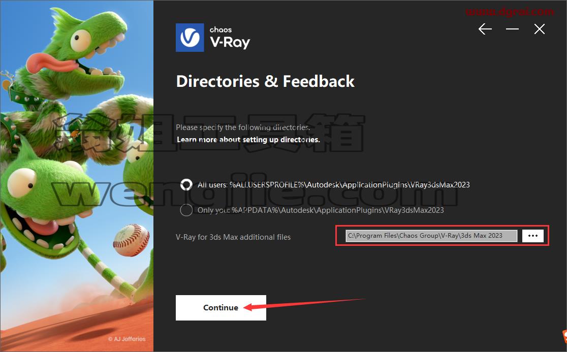 VRay 6.10.04 for 3dmax2018-2023安装教程