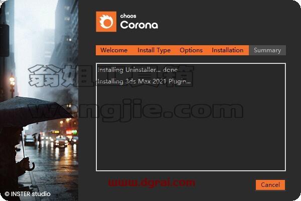 Corona9.1 for 3ds Max 2016-2023中文版安装教程