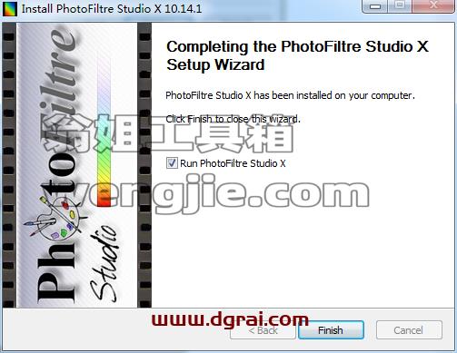 photofiltre studio v10.14【图像特效处理软件】英文学习版 附安装教程安装图文教程、学习注册方法