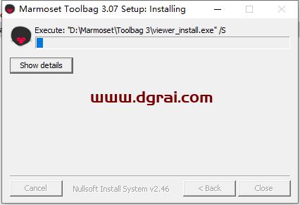 八猴渲染器3.07【Marmoset Toolbag 3.07】学习版下载与安装教程