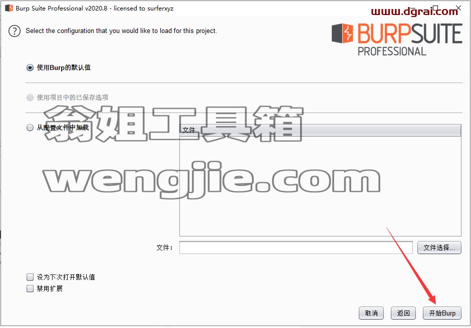 Burp Suite2020【BP2020网络安全测试软件】学习版下载与安装教程