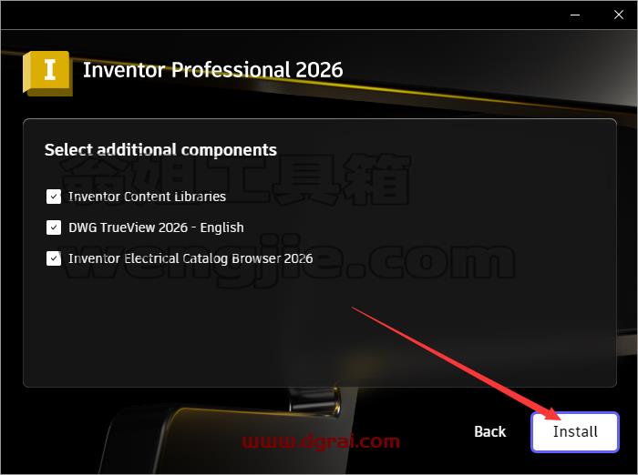 Autodesk Inventor安装教程步骤