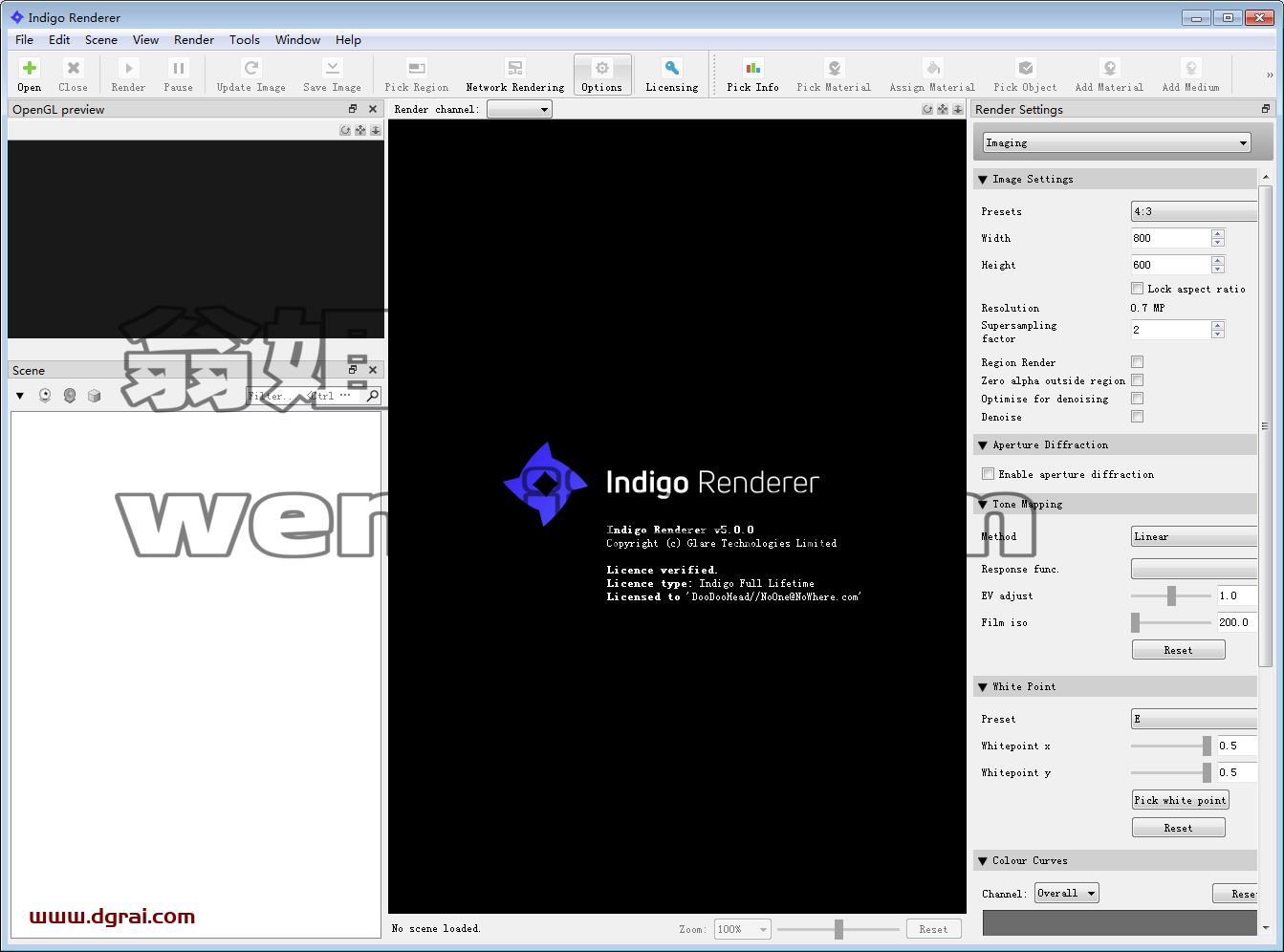 Indigo Renderer v5.0.0 for C4D/Blender/3DS Max/SketchUp 安装教程