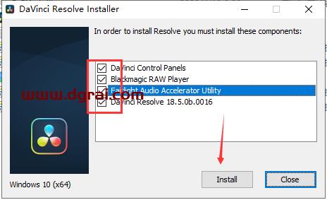 Blackmagic Design DaVinci Resolve Studio v18.5.0【达芬奇18.5安装教程】中文版下载