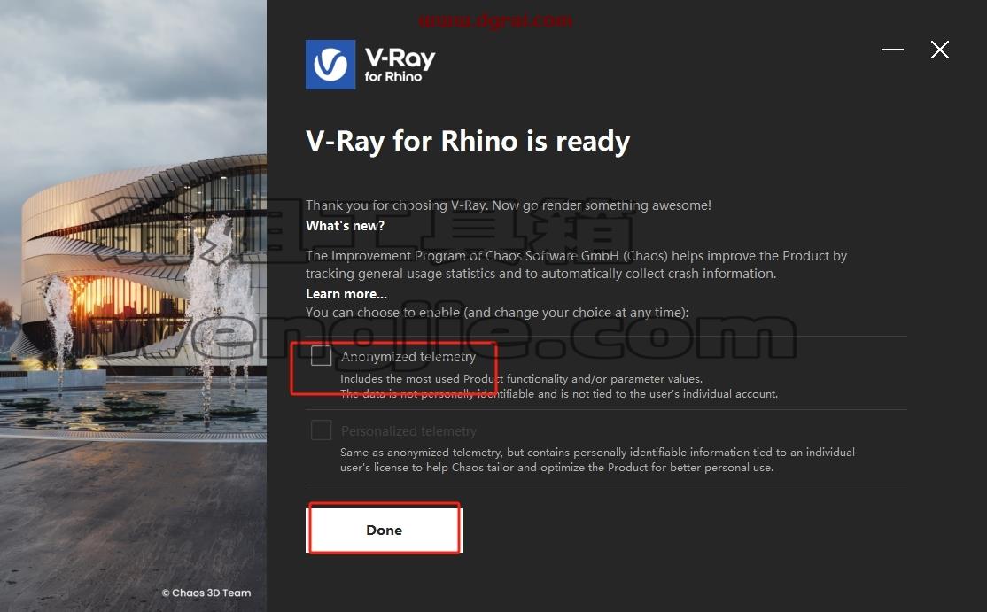 VRay for Rhino安装教程步骤