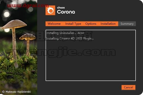 Corona for C4D安装教程步骤