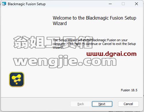 Blackmagic Fusion Studio v18.5特别版下载与安装教程