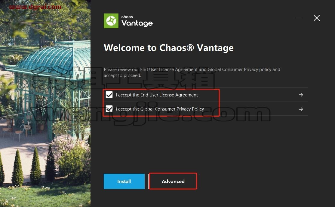 chaos vantage安装教程步骤