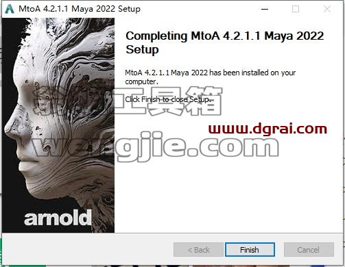 Arnold for maya 2018/2019/2020/2022 v4.2.1.1【阿诺德渲染器】安装教程