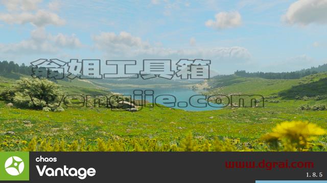 Chaos Vantage 1.8.5实时光线追踪预览软件【附安装教程】英文版下载