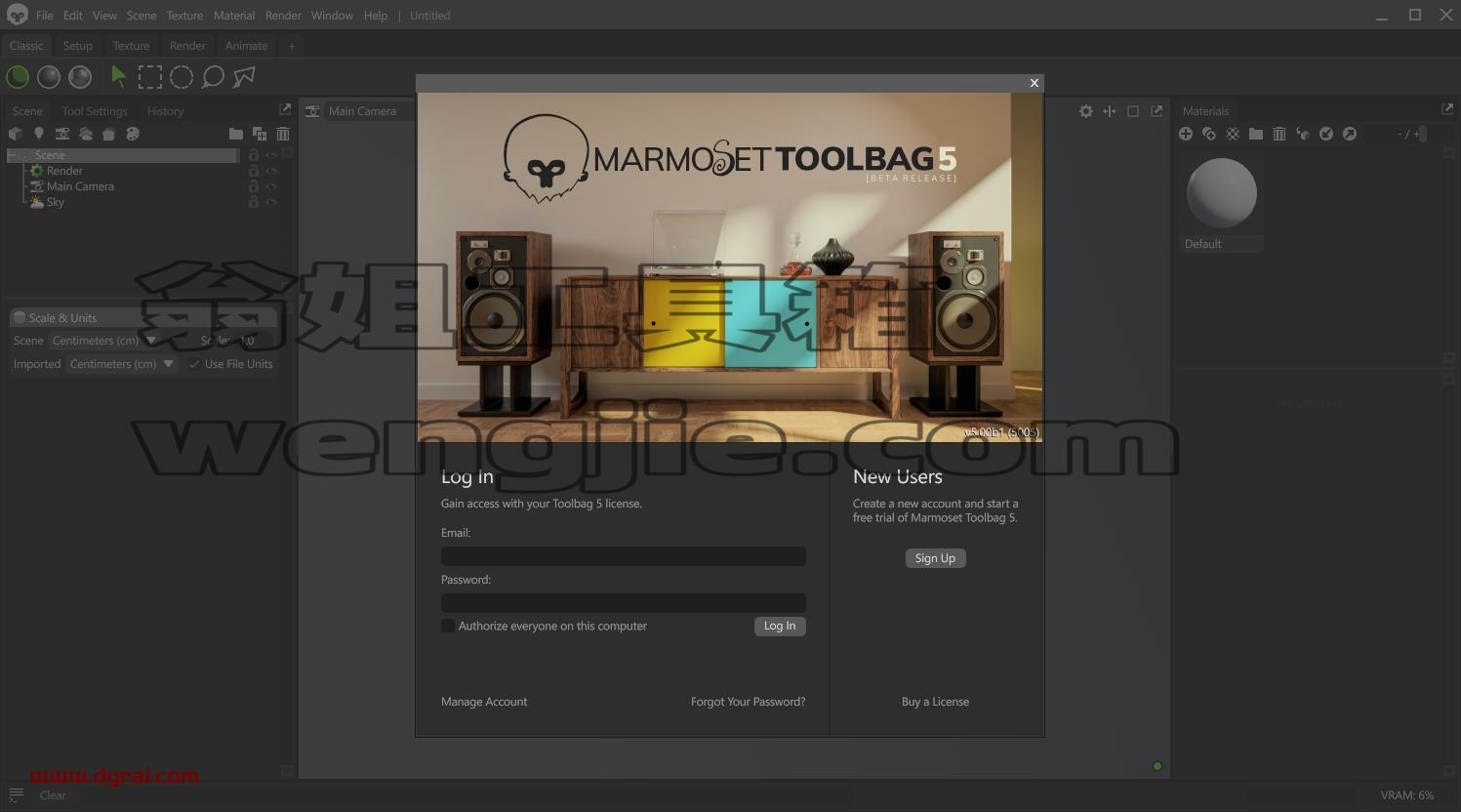 Marmoset Toolbag安装教程步骤