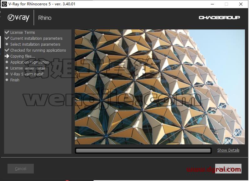vray3.4 for rhino【支持rhino5】渲染器安装教程