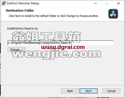 DaVinci Resolve达芬奇 17.3安装教程