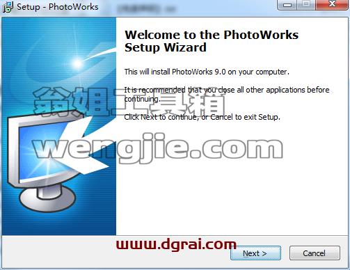 AMS Software PhotoWorks v9.0【智能图像编辑软件】英文学习版下载安装图文教程、学习注册方法
