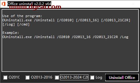 Office Uninstall--一款俄罗斯大佬开发的第三方office卸载工具