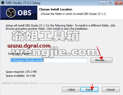 OBS Studio 27.1.3【Open Broadcaster Software】绿色版下载与安装教程
