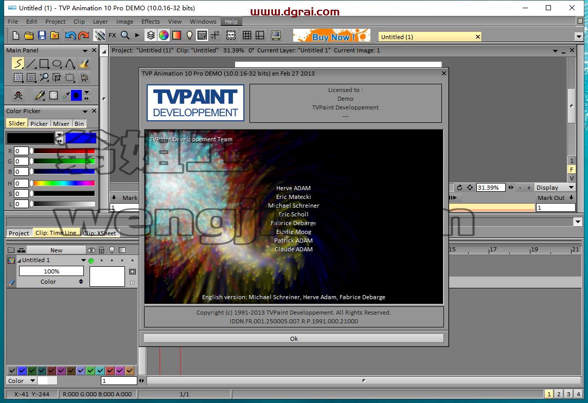 TVPaint Animation Prov10.0.16【2D动画制作软件】下载与安装教程
