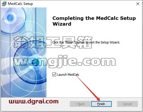 MedCalc安装教程步骤