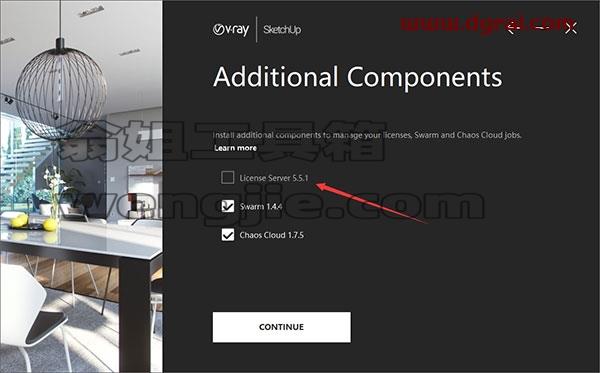 vray5.1 for sketchup【草图大师2017/2018/2019/2020/2021渲染器】简体中文版安装教程