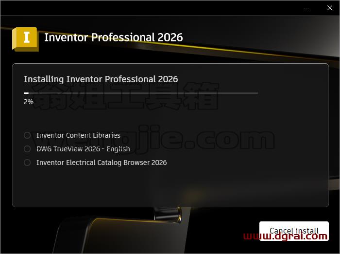 Autodesk Inventor安装教程步骤